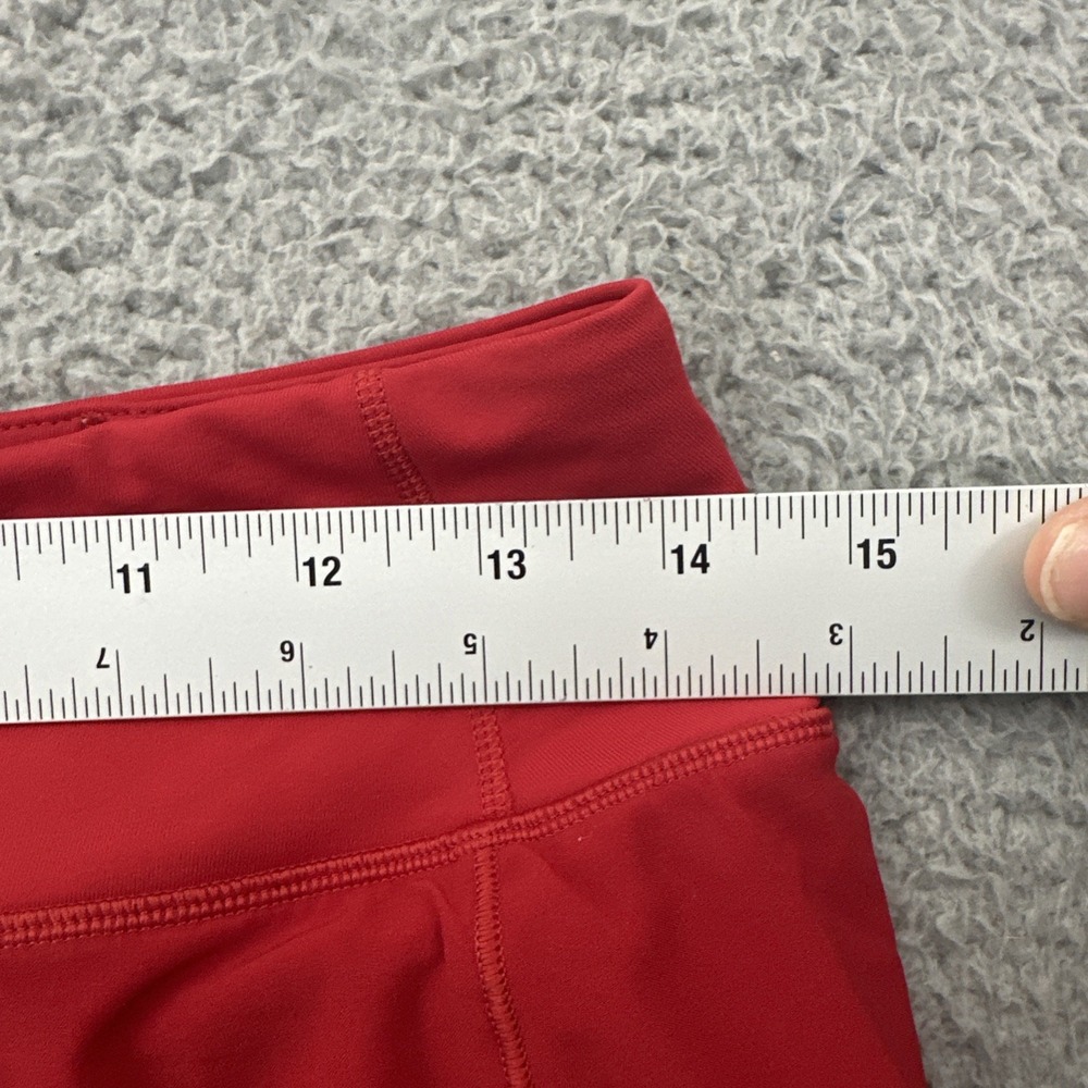 Lululemon Speed Up Shorts Low Rise 2.5" Dark Red Athletic Athleisure Women's 4 - Picture 7 of 8